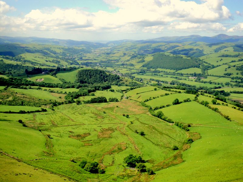 Dovey Valley from Mynydd Cemais