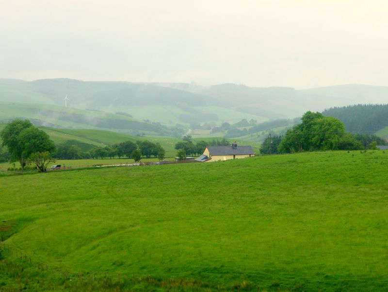 Looking back to Dylife and Plynlimon