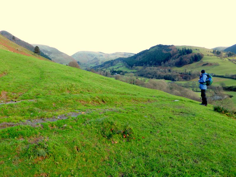 Route to Minllyn Quarry from Pont Mallwyd