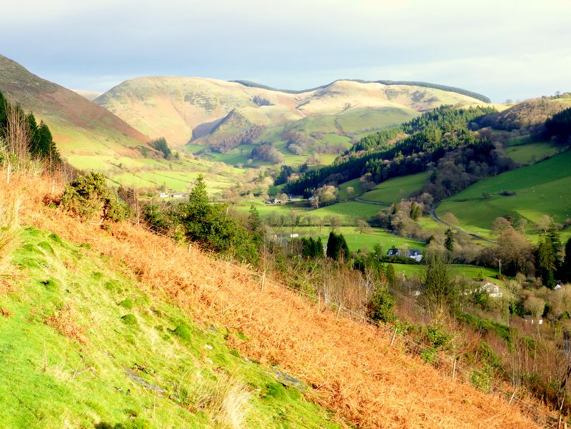 Dinas Mawddwy and Bryn yr Allt Isaf (November)
