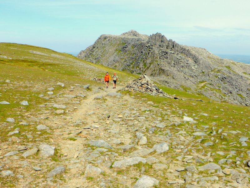 Path from Glyder Fawr to Glyder Fach