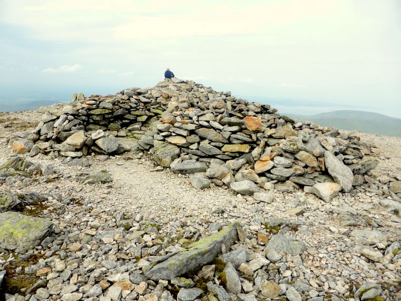 Summit of Carnedd Dafydd
