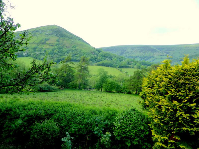 View from Grange Trekking Centre, Capel-y-ffin